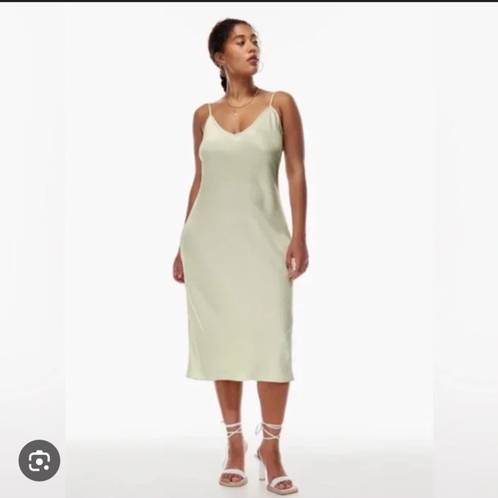 Aritzia Wilfred Only Slip Midi dress